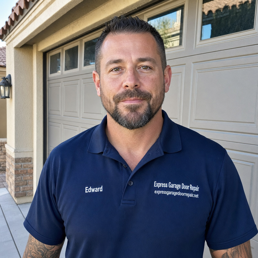 Edward Young, owner of Express Garage Door Repair