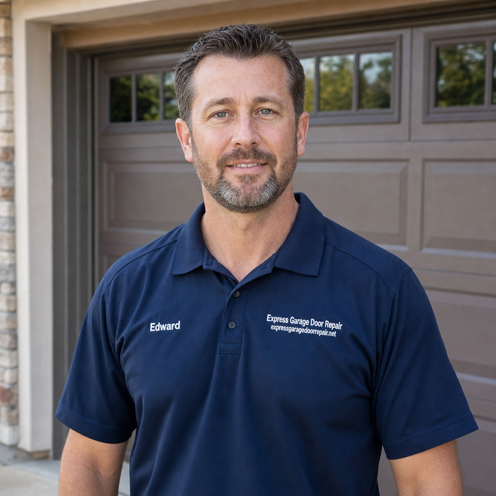 Edward Young, owner of Express Garage Door Repair